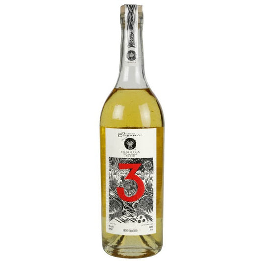 123 Tequila Anejo Organic Tres