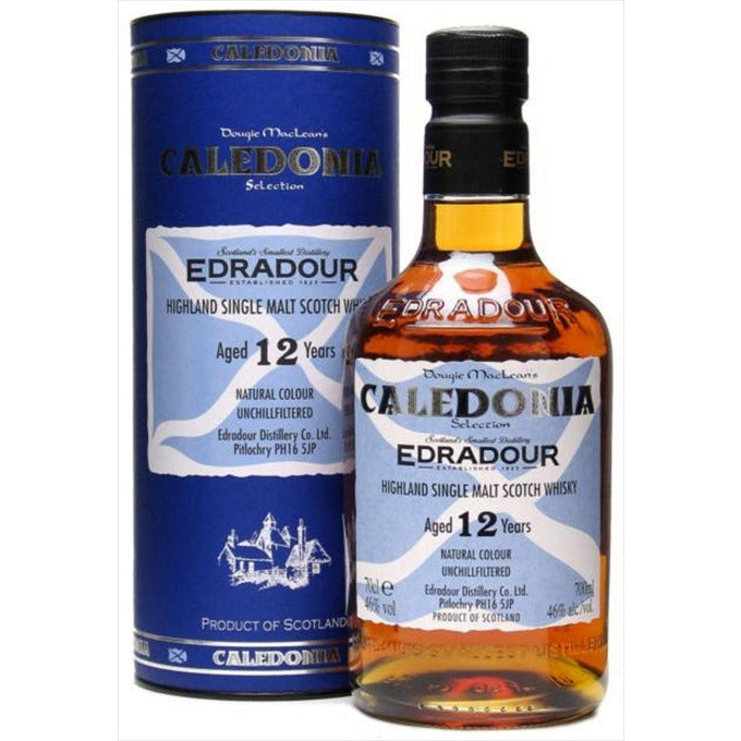 Edradour Scotch Single Malt 12 Year Caledonia