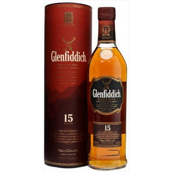 Glenfiddich Scotch Single Malt 15 Year Unique Solera Reserve