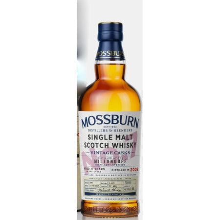 Miltonduff Scotch Single Malt 9 Year By Mossburn