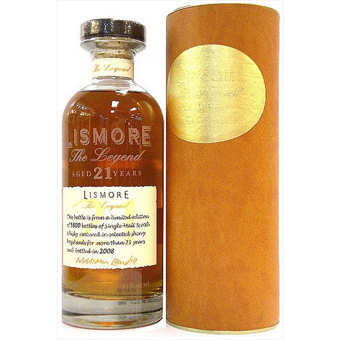 Lismore Scotch Single Malt 21 Year