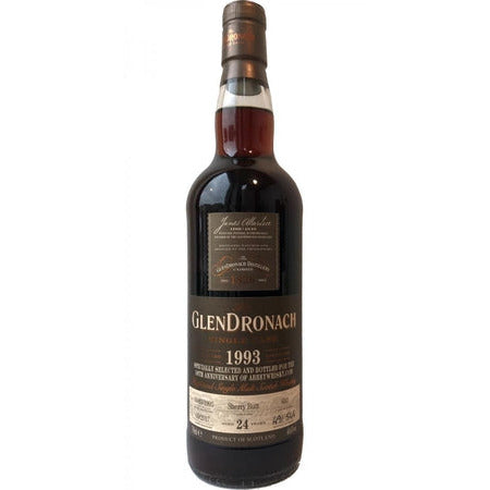 The Glendronach Scotch Single Malt 1993 24 Year Single Cask