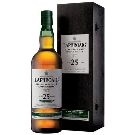 Laphroaig Scotch Single Malt 25 Year Cask Strength