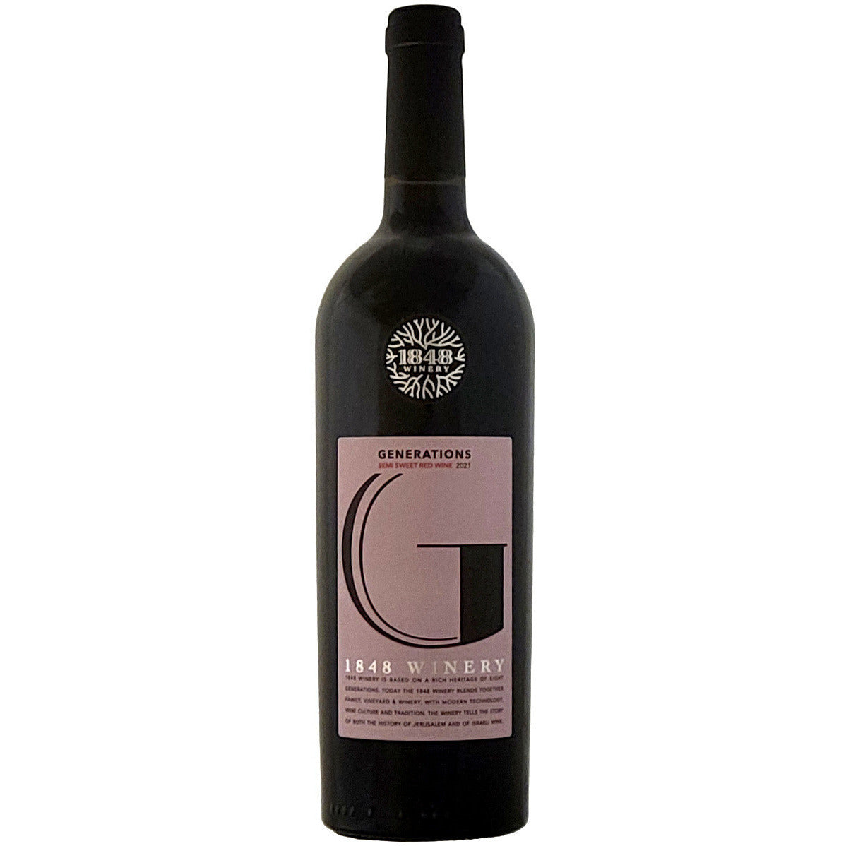 1848 Generations Semi Sweet Red Wine 2021