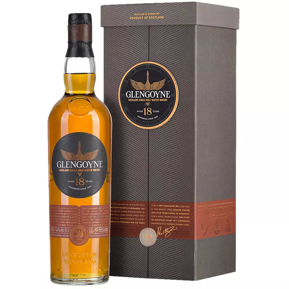 GLENGOYNE 18YR OLD SINGLE MALT