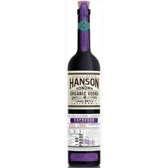 Hanson Of Sonoma Vodka Organic Espresso