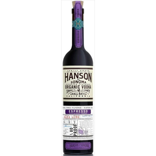 Hanson Of Sonoma Vodka Organic Espresso