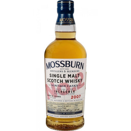 Inchgower Scotch Single Malt 10 Year By Mossburn 2010