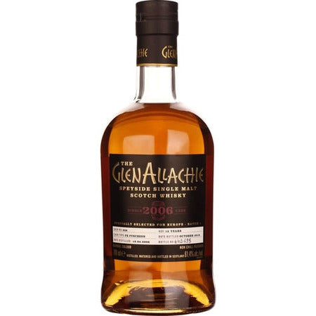 The Glenallachie Scotch Single Malt 2006 12 Year Bourbon Single Cask