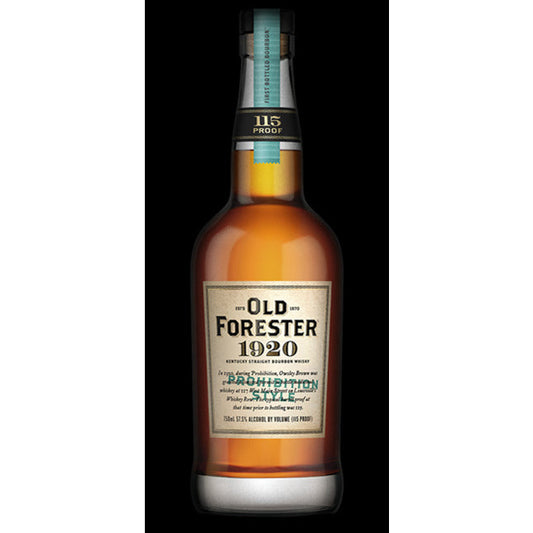 Old Forester Bourbon 1920 Prohibition Style