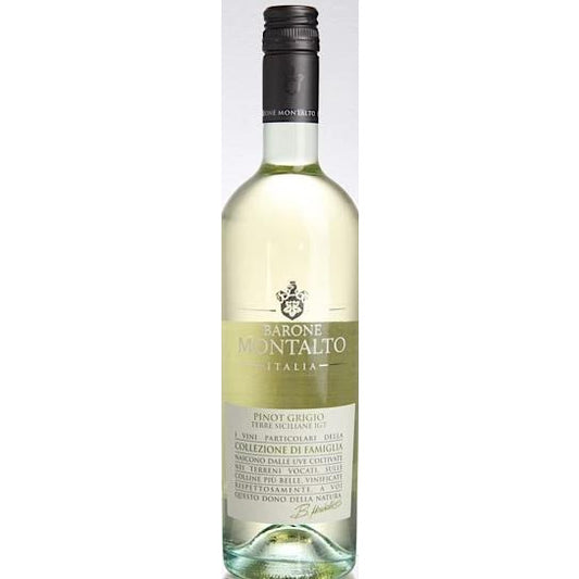 Barone Montalto Pinot Grigio, Terra Siciliane IGT 2018