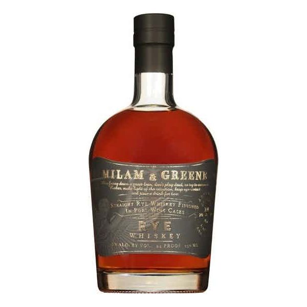 Milam & Greene Whiskey Rye Port Cask Finish