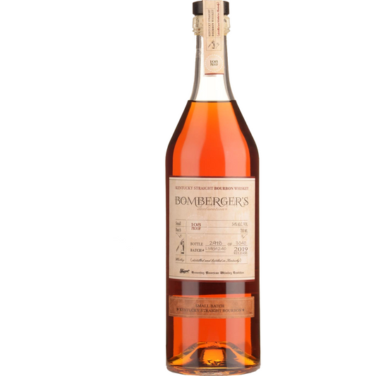 Bombergers Declaration Small Batch Bourbon 2022 Release