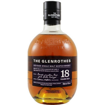 The Glenrothes Scotch Single Malt 18 Year