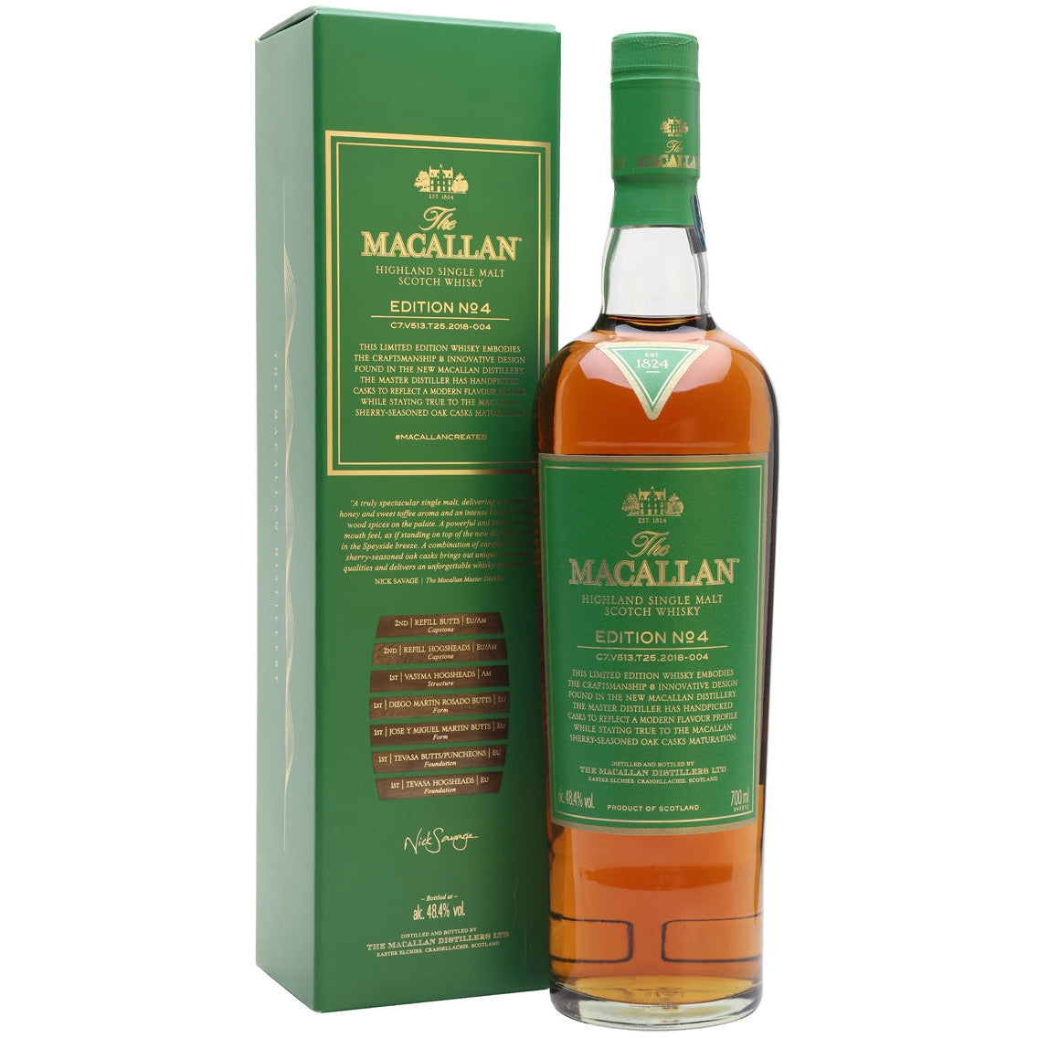 The Macallan Single Malt Whisky Edition No. 4