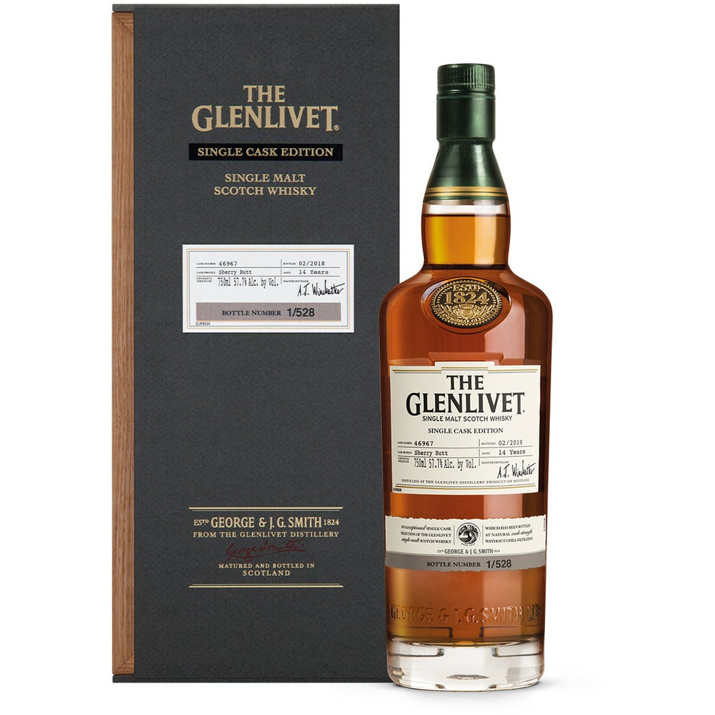 The Glenlivet Single Cask Edition Sherry Butt Cask No #79830