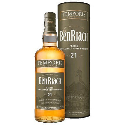 Benriach Scotch Single Peated Malt 21 Year Temporis 1921