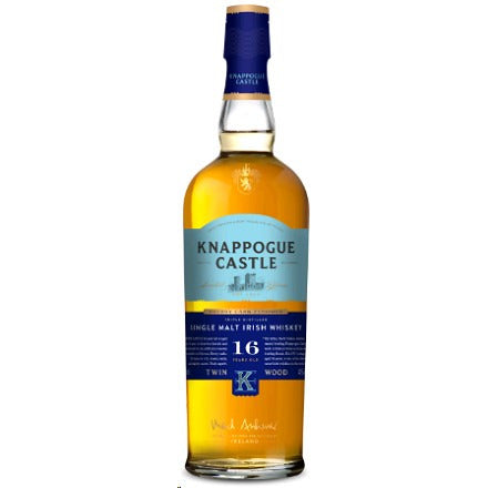 Knappogue Castle Irish Whiskey Single Malt 16 Year Twin Wood