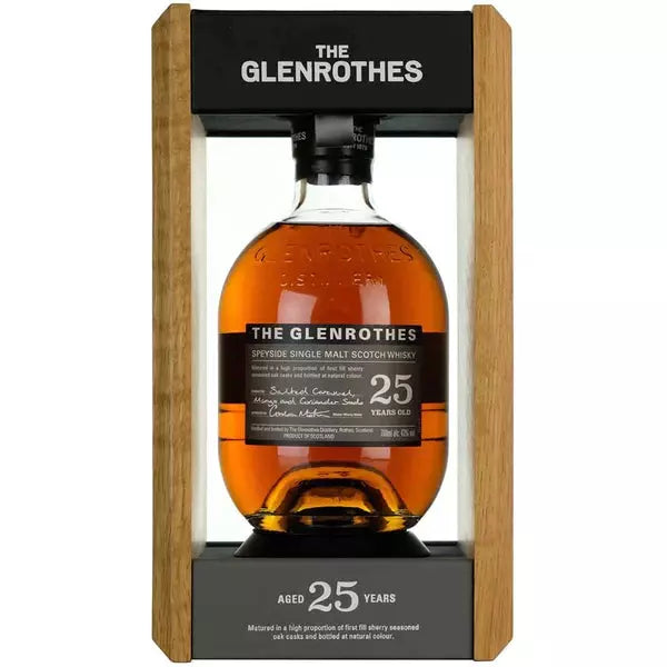 The Glenrothes 25 Year Old Single Malt Scotch Whisky