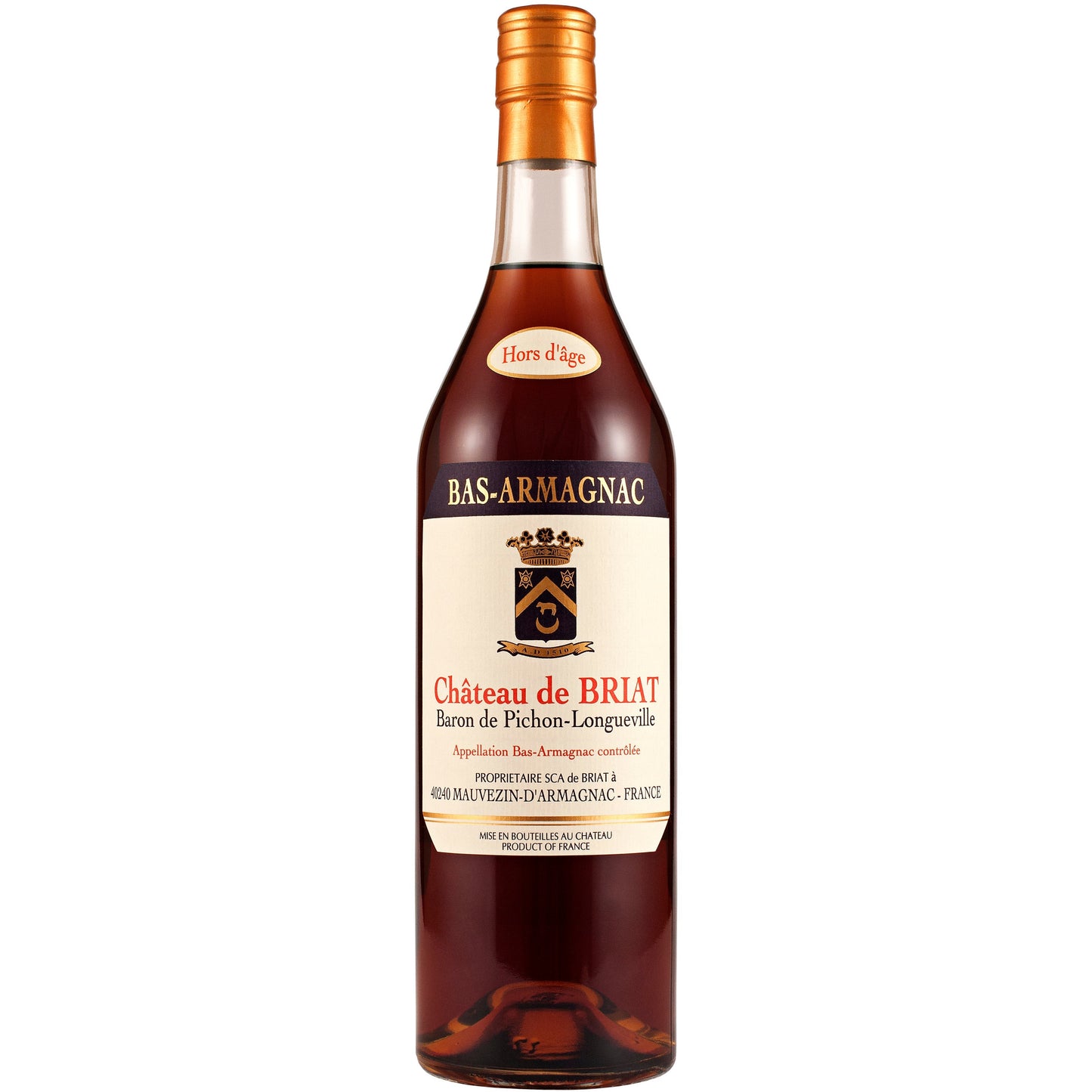 Armagnac, 'Hors d'Age', Chateau de Briat