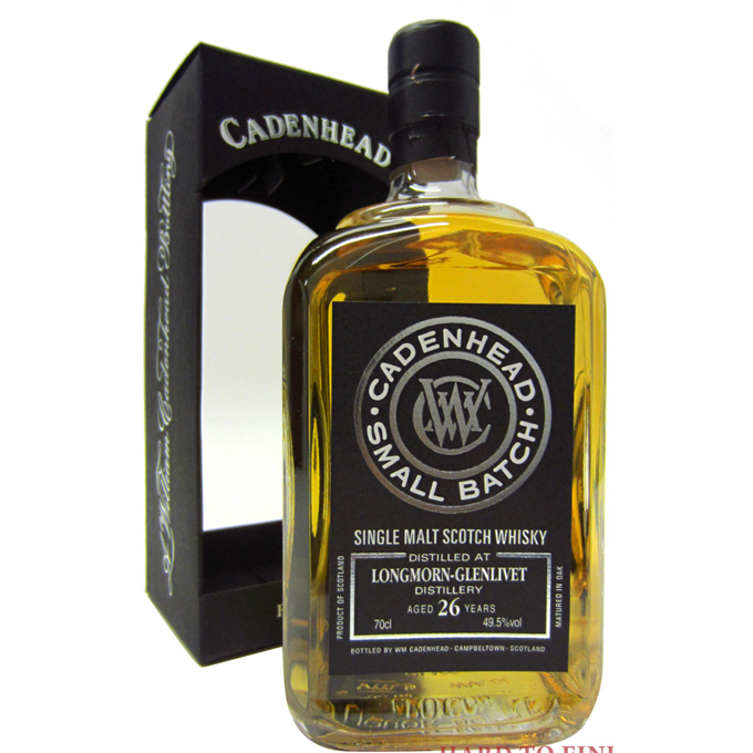 Dufftown-Glenlivet Scotch Single Malt 26 Year By Cadenhead