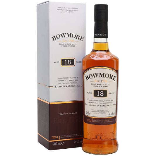 BOWMORE SCOTCH SINGLE MALT 18YR