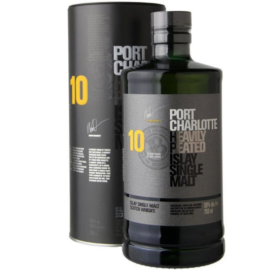 Port Charlotte Scotch Single Malt 10 Year Heavily Peated