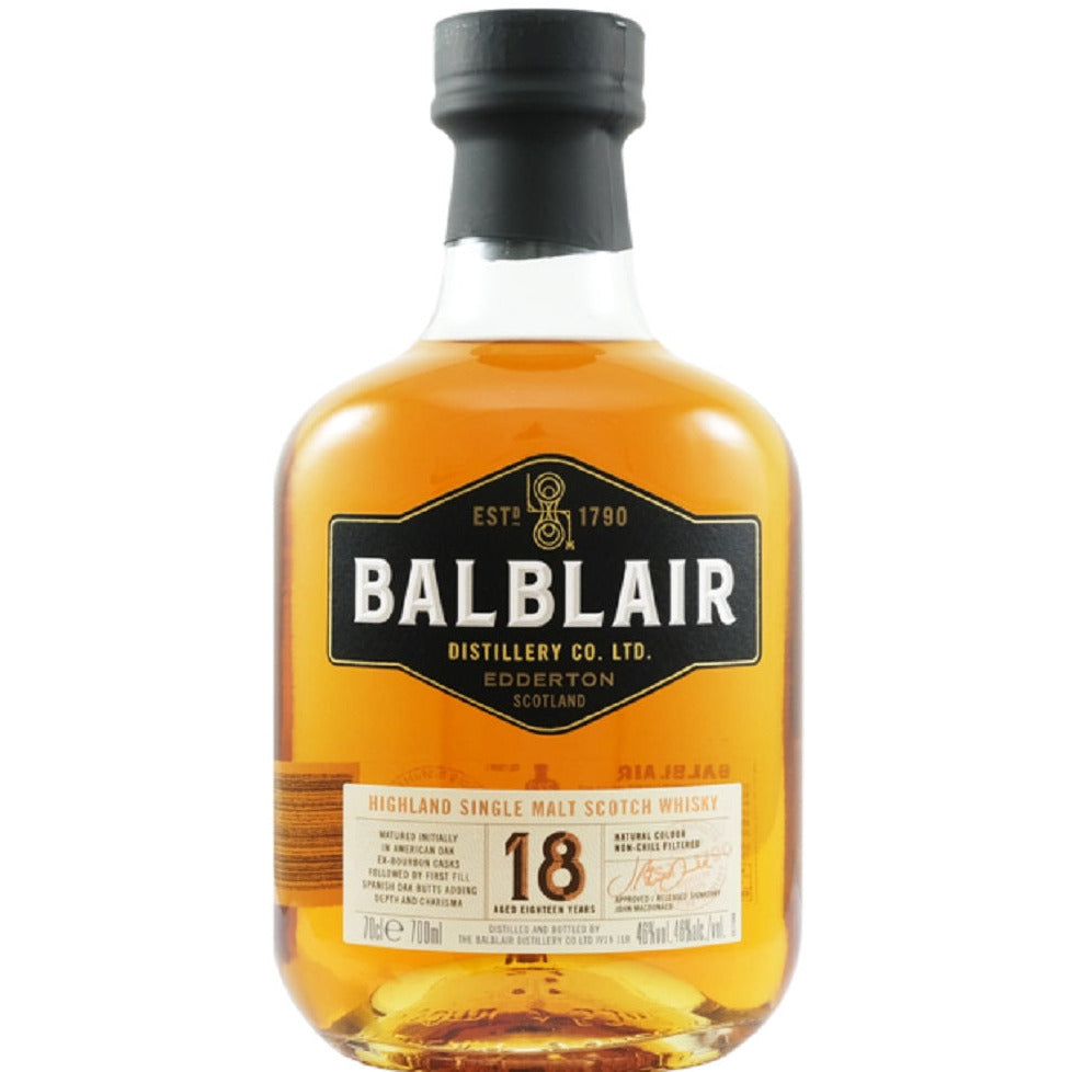 Balblair Scotch Single Malt 18 Year