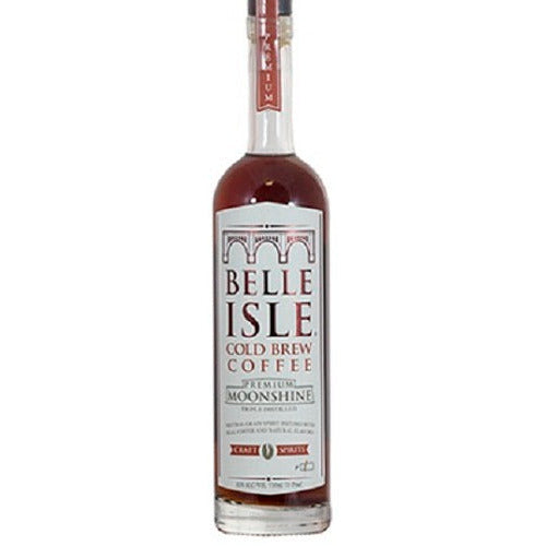 Belle Isle Craft Spirits Cold Brew Coffee Premium Moonshine