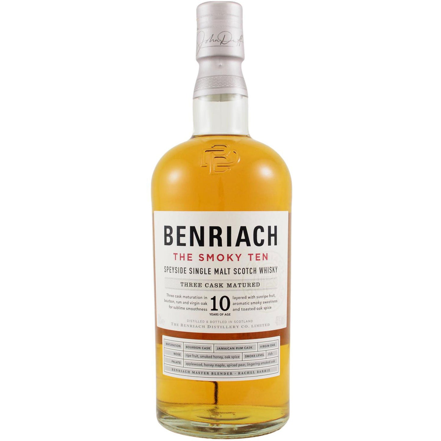 Benriach Scotch Single Malt The Smoky Ten