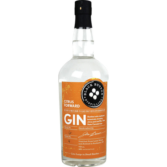 Black Button Gin Citrus Forward