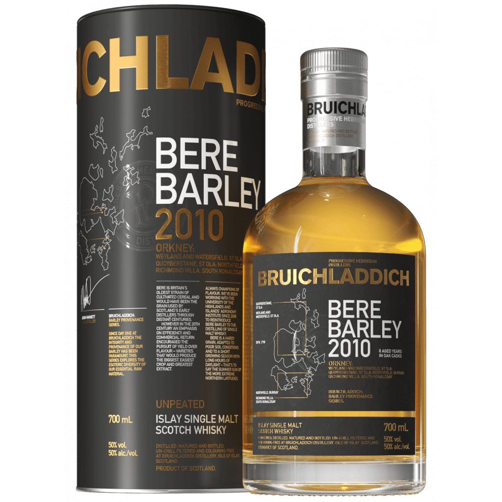 Bruichladdich Scotch Single Malt Bere Barley 2010