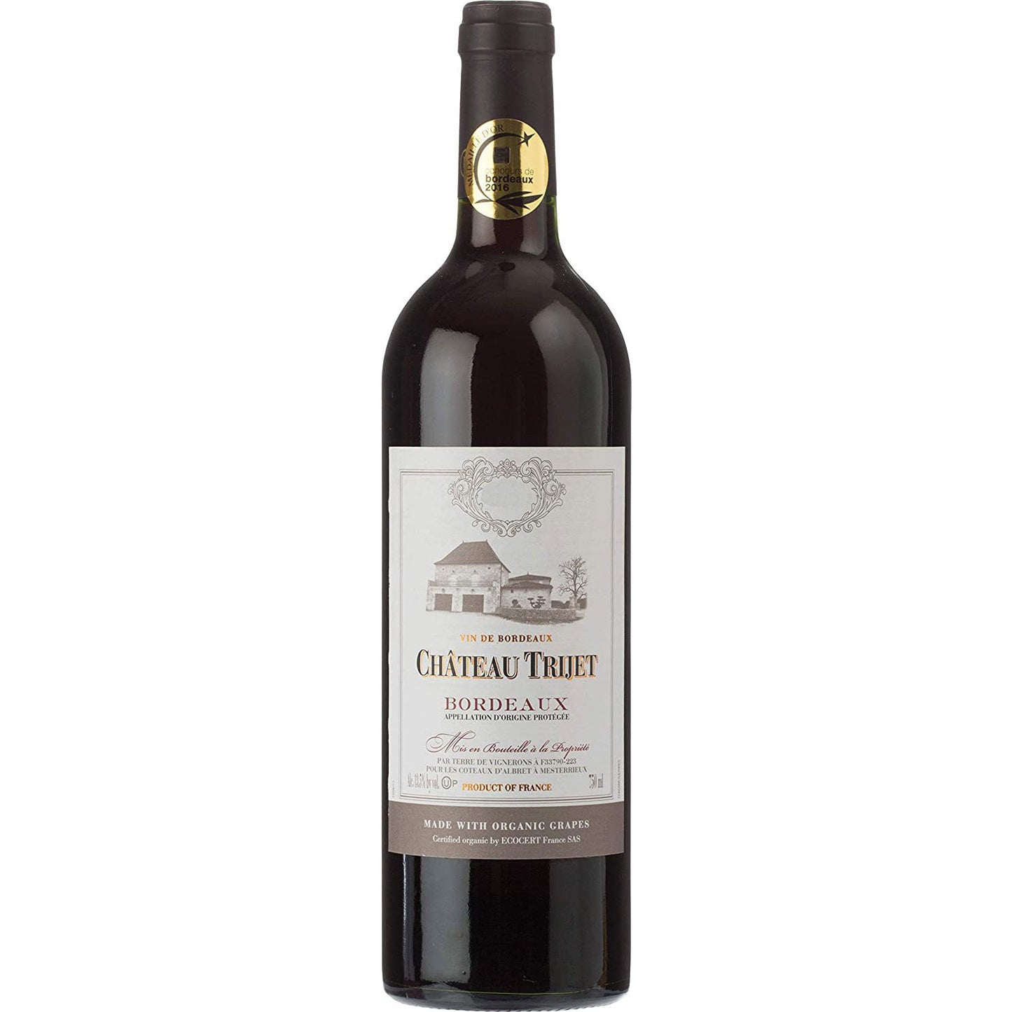 Chateau Trijet Bordeaux Organic 2020