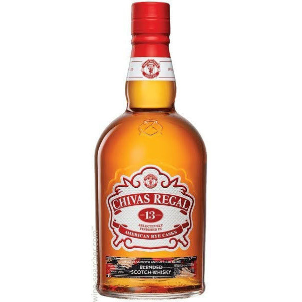 Chivas Regal Scotch 13 Year Old Manchester United Special Edition