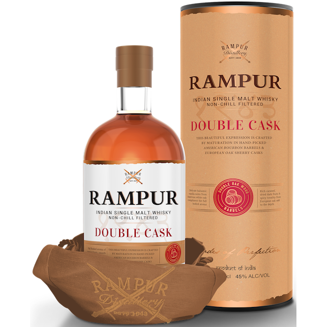 Rampur Indian Single Malt Whiskey Double Cask