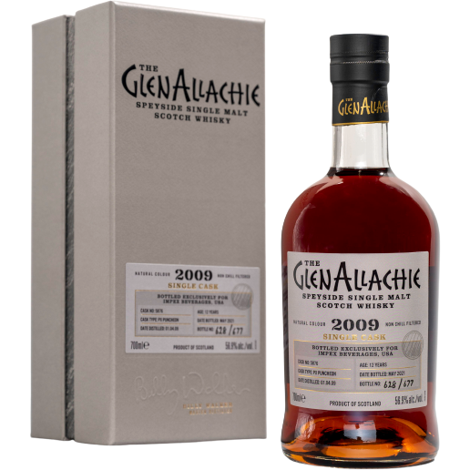 The GlenAllachie 2009 12 yo PX Puncheon Single Cask #5876