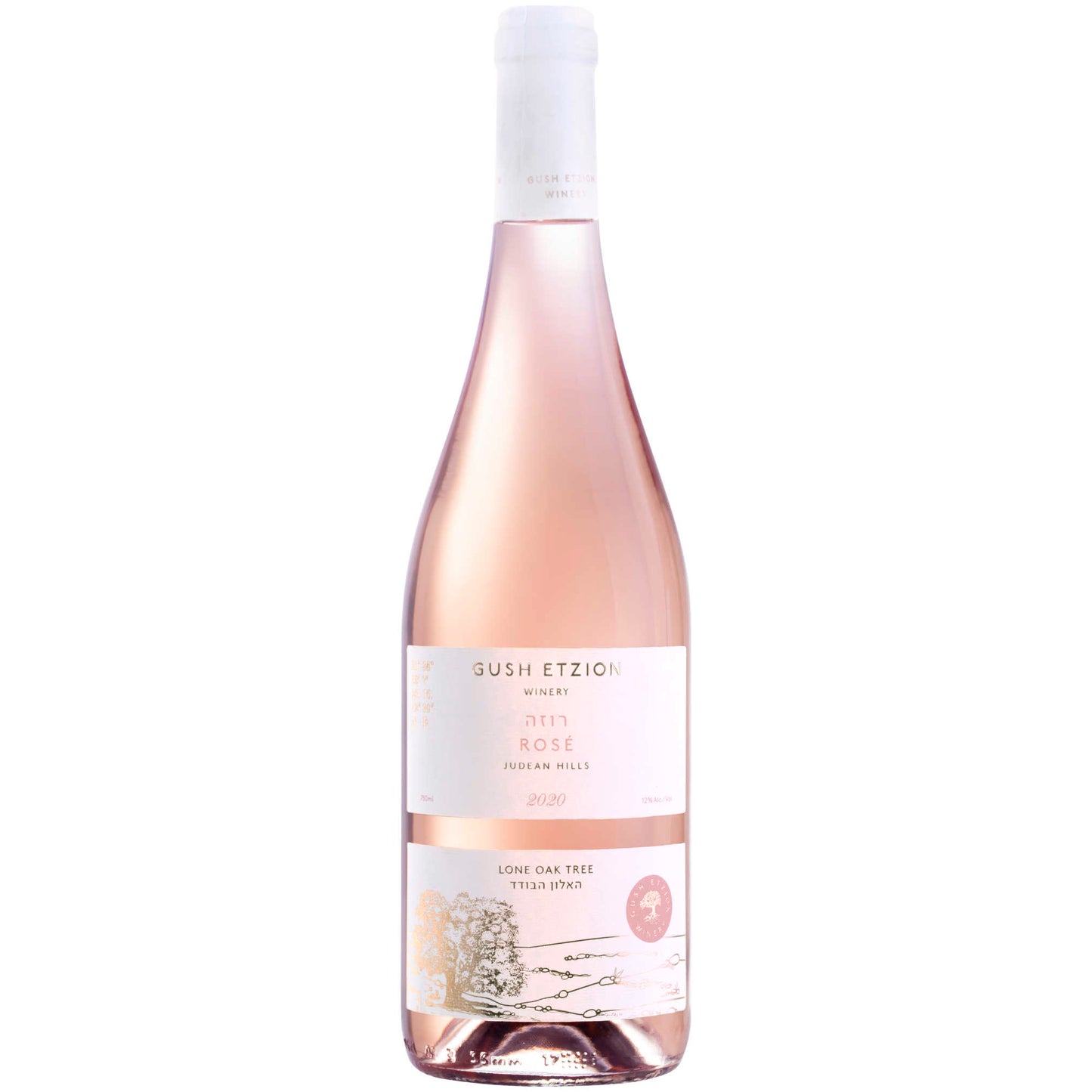 GUSH ETZION  GUSH ETZION LONE OAK TREE ROSE 750 ML