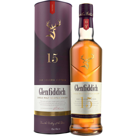 Glenfiddich Scotch Single Malt 15 Year Old