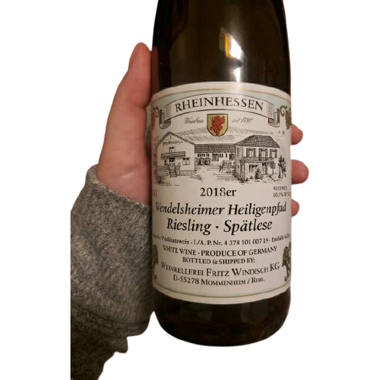 Fritz Windisch Wendelsheimer Heiligenpfad Riesling-Spatlese 2018