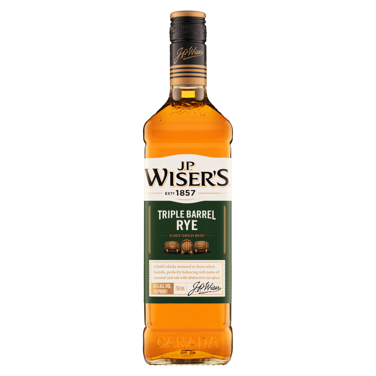 Wiser's Canadian Whisky Triple Barrel