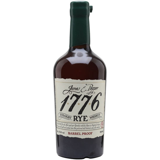 James E. Pepper 1776 Rye Whiskey Barrel Proof