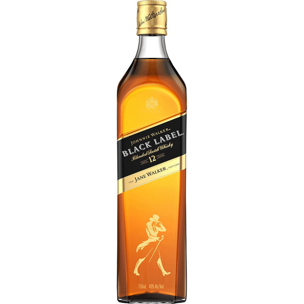 Johnnie Walker Scotch Black Label 12 Year The Jane Walker