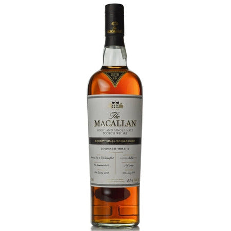 The Macallan 1950 Exceptional Single Cask 67 Year Old Whisky Rare