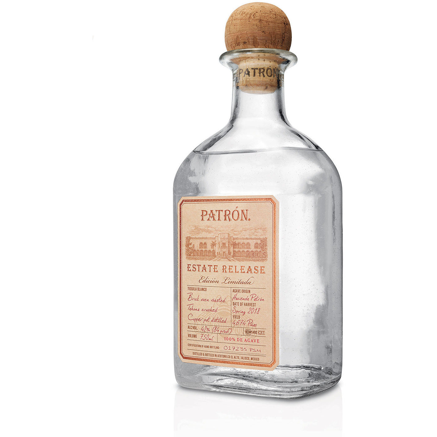 Patron Estate Release Limited Edition Silver Tequila