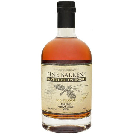 Pine Barrens Whisky Single Malt Bottled In Bond