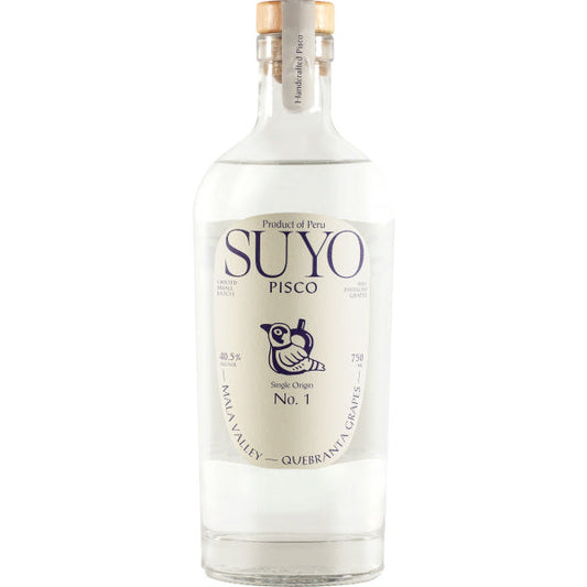 Pisco, 'No. 1 - Quebranta', Suyo Pisco