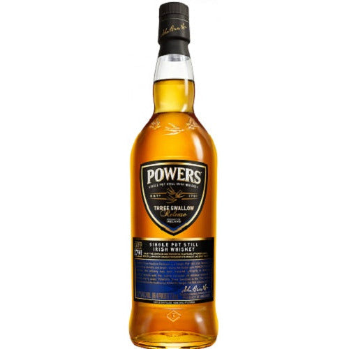 Powers Irish Whiskey Three Swallow