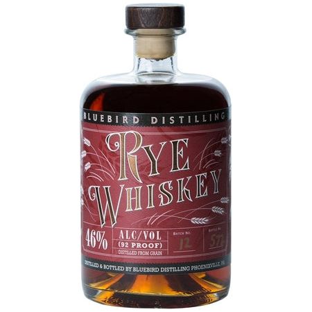 Bluebird Distilling Rye Whiskey