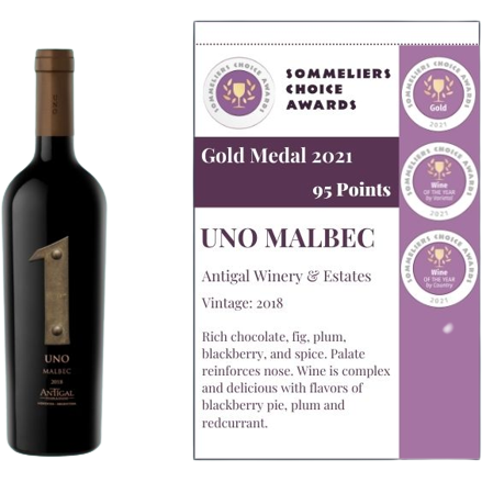 Antigal UNO Malbec 2018