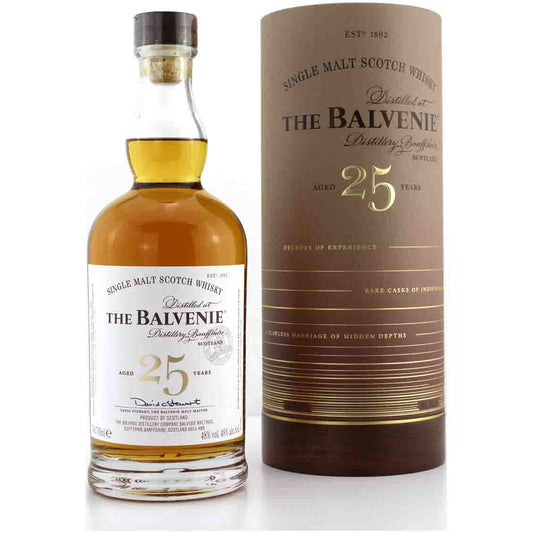 The Balvenie 25 Year Single Malt Scotch Whisky Rare Marriages